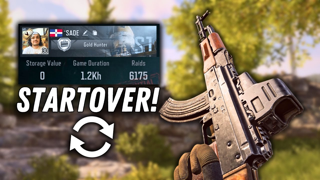 I Deleted EVERYTHING! How to Make a Fresh Start from Nothing (STARTOVER Ep. 1) - Arena Breakout