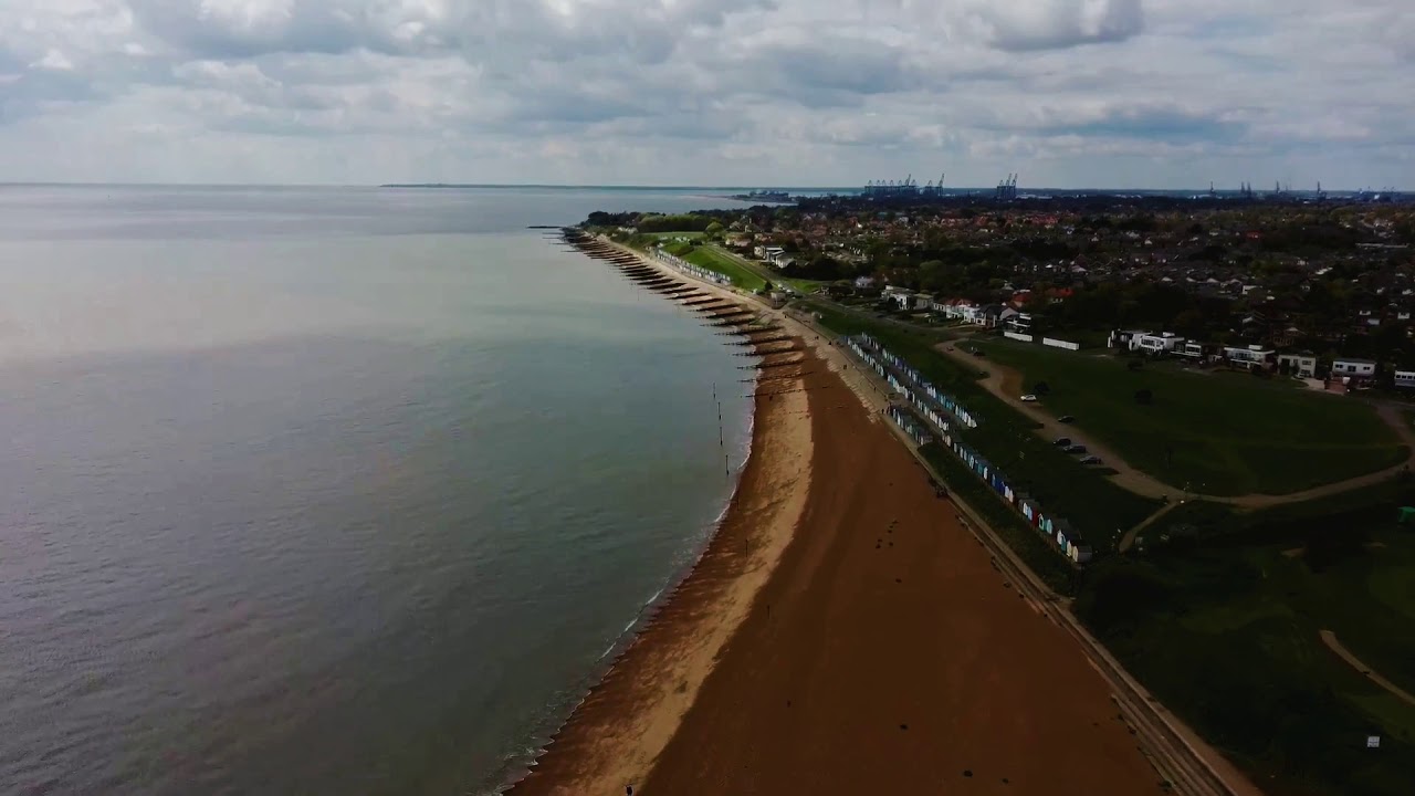 FIMI X8 SE - Flight from Bawdsey Manor to Old Felixstowe Beach (UK)
