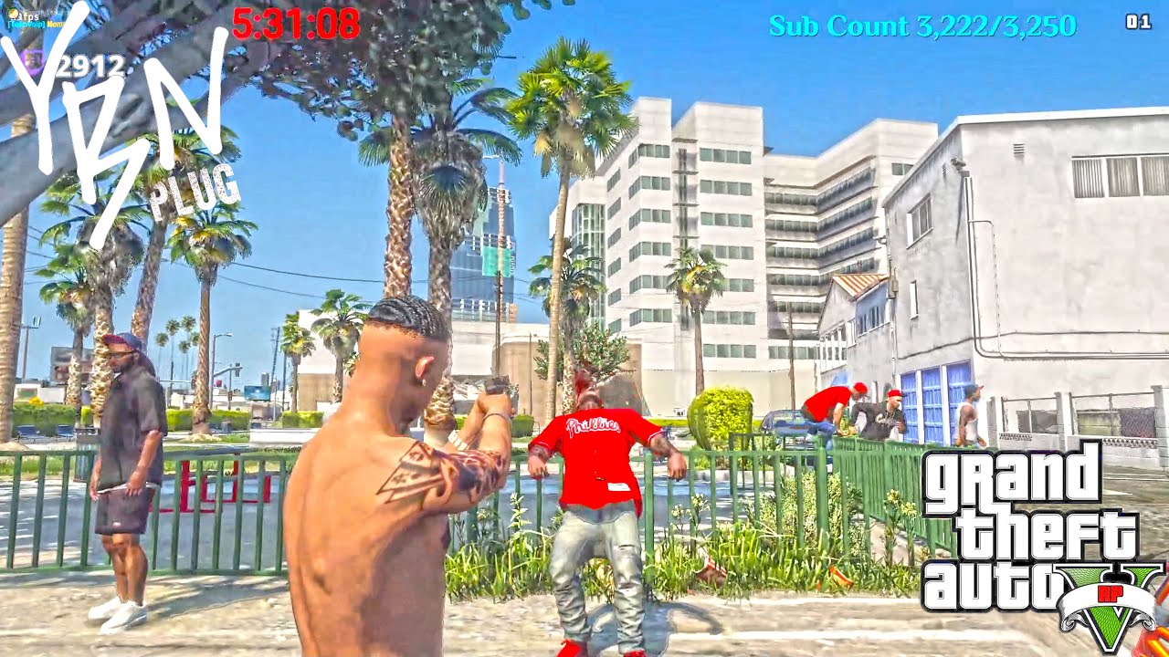 YBN LS ON DEMON TIME PART 16 | GTA 6 | GTA V Roleplay | YBN LS | YBN Server | Ybn Los Scandalous