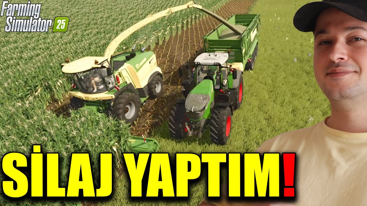 200 TON SİLAJ YAPTIK! EN PAHALI SİLAJ MAKİNESİNİ ALDIM!  Farming Simulator 2025 #25