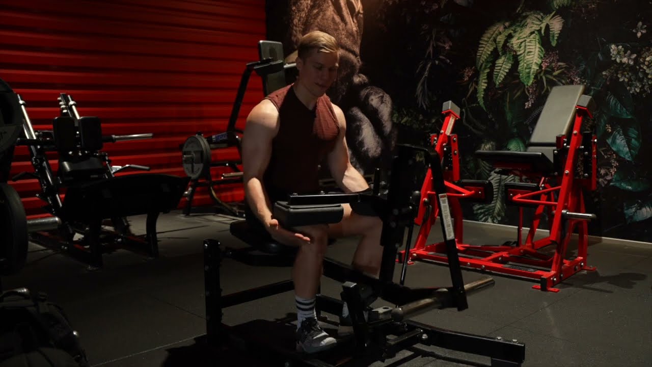 Mollets assis machine ou sur leg curl allongée