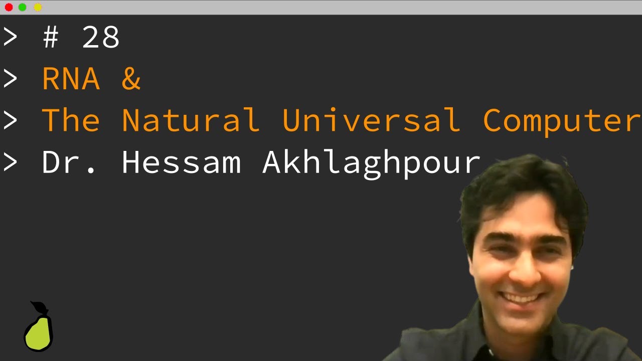 #28 RNA & The Natural Universal Computer | Dr. Hessam Akhlaghpour, Rockefeller U.