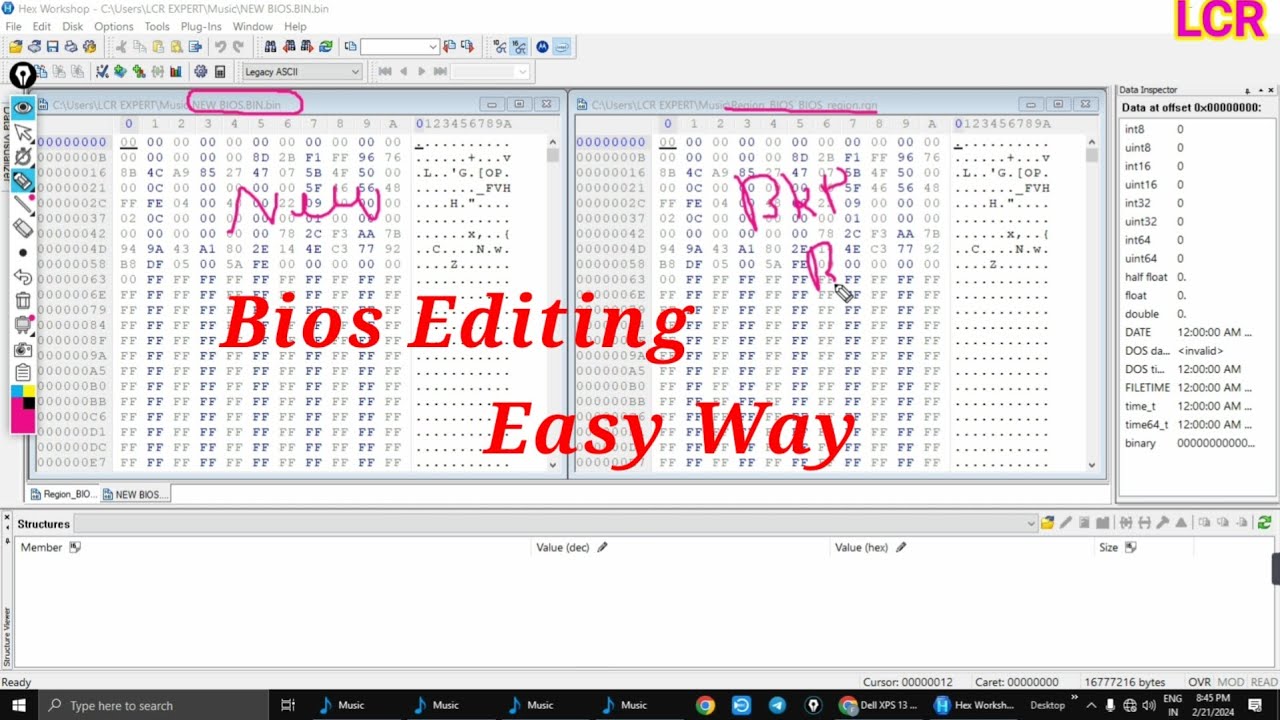 Dell bios Editing Easy Way #bios #editing #Laptop #Chiplevel Course