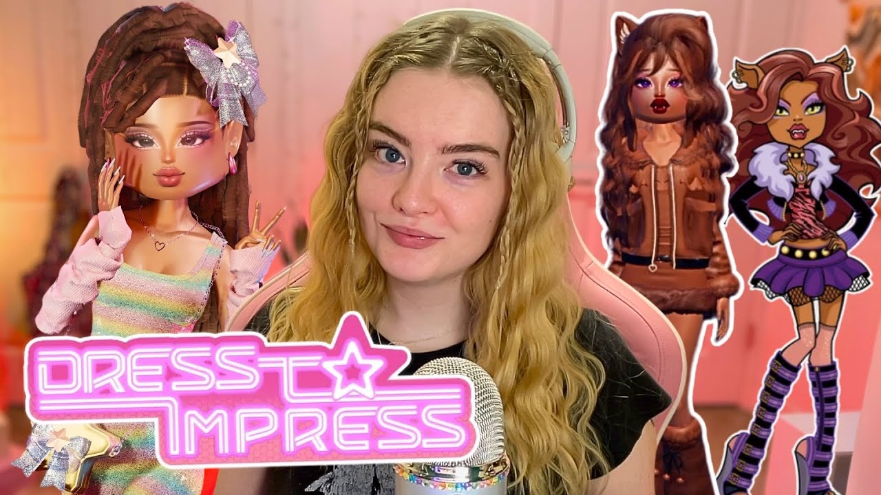ASMR 30+ MINUTES of roblox DRESS TO IMPRESS ✨🧣*close whispers*