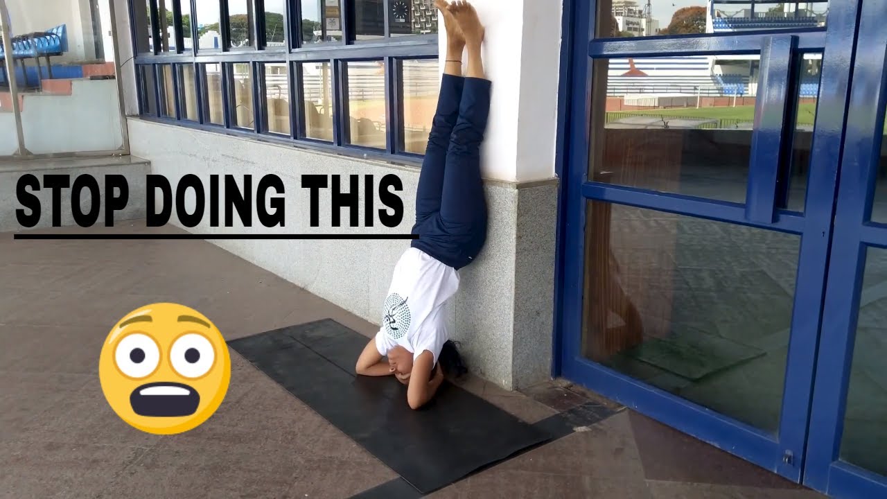 HOW TO DO HEADSTAND (YOGA SHIRSASANA)