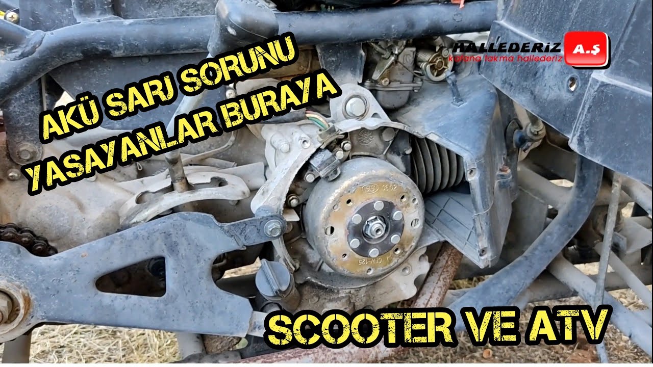 SCOOTER VE ATV AKÜ NEDEN ŞARJ ETMEZ (KESİN ÇÖZÜM)