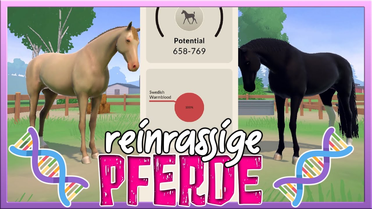 wir ZÜCHTEN nur REINRASSIGE PFERDE 🧬🐴🧬 Equestrian the Game