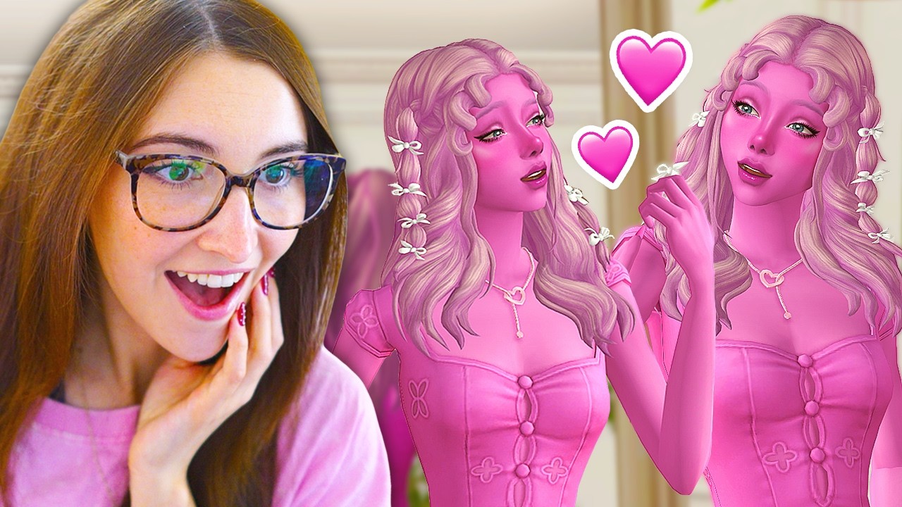 Смогу ли я создать сима, используя только ОДИН цвет в The Sims 4?