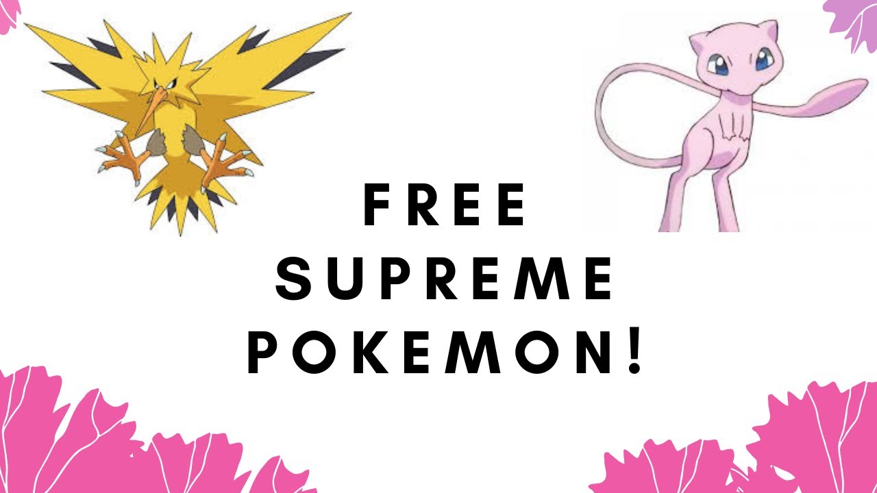 Pixelmon Town / Pocket pixel - FREE MEW and FREE ZAPDOS! Collecting free SUPREME POKEMON tip!
