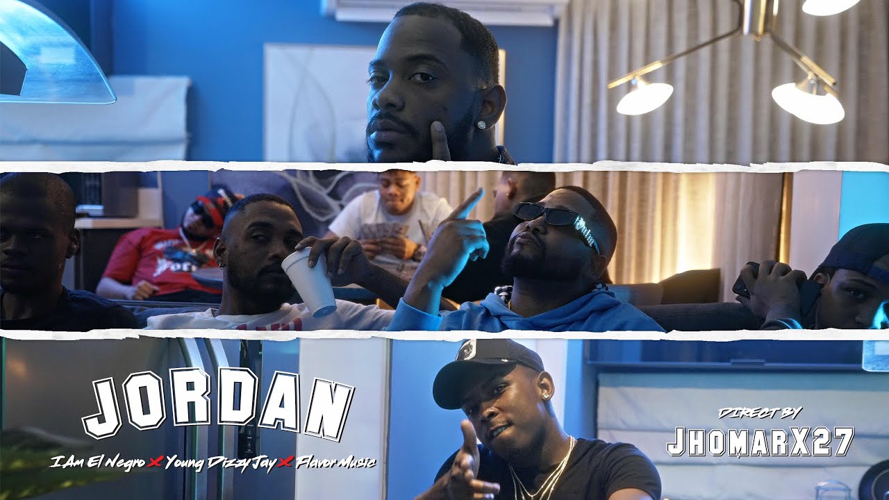I Am El Negro - Jordan Ft. Young Dizzy Jay, Flavor Music | Video Oficial | Dir. @JhomarX27