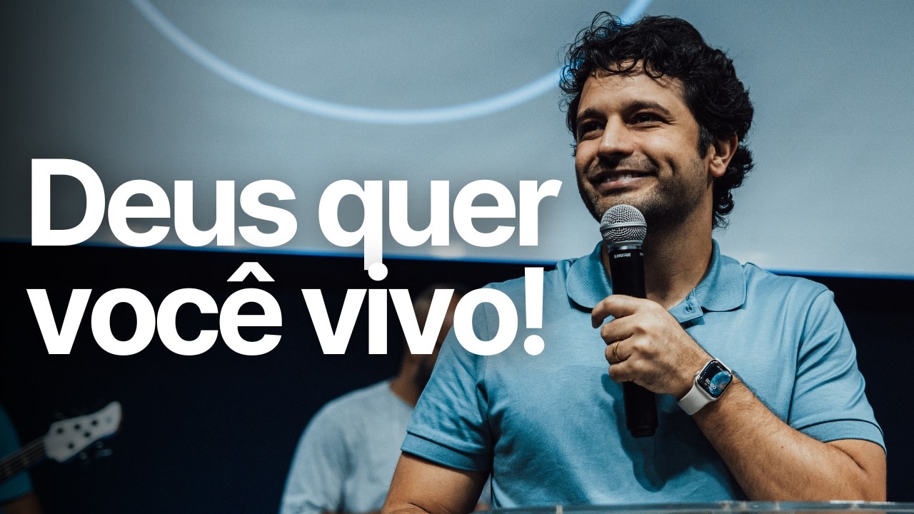 CHEGA DE MORTE. É HORA DE VIVER! - Diogo Dantas (pregação completa)