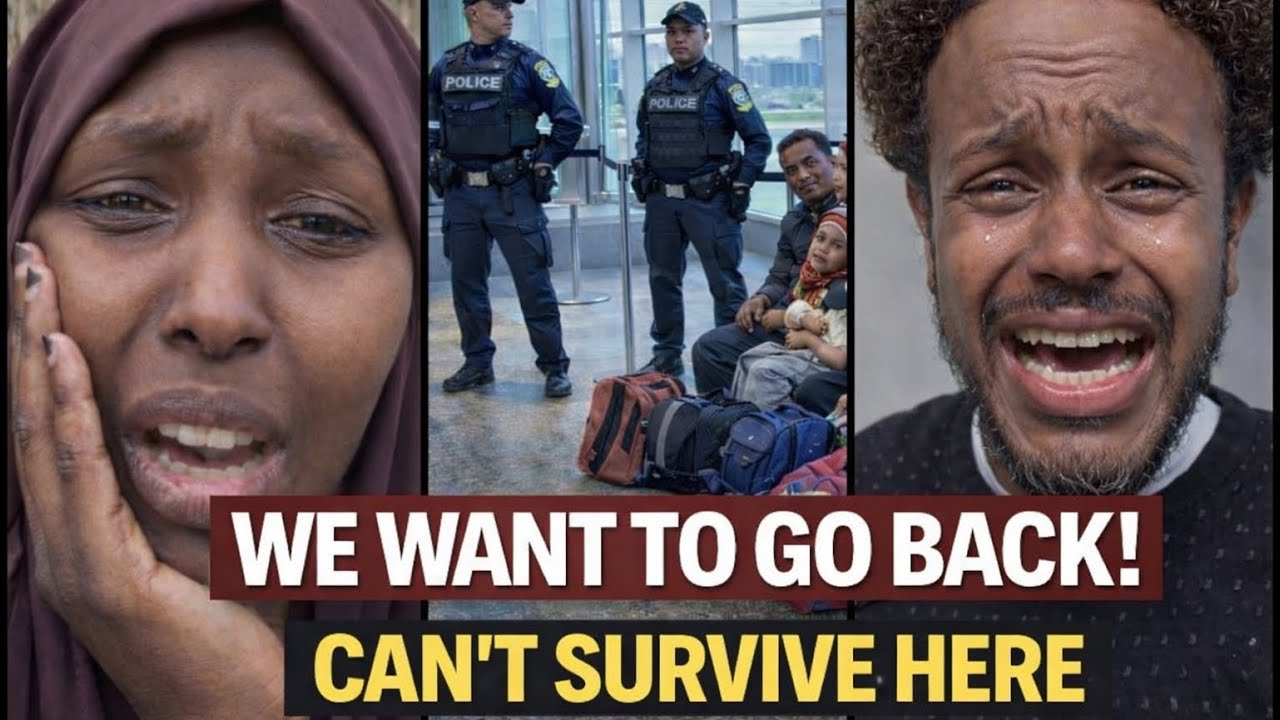 Deported Somalis in TEARS & Seeking To Go Back To America As Reality Hits