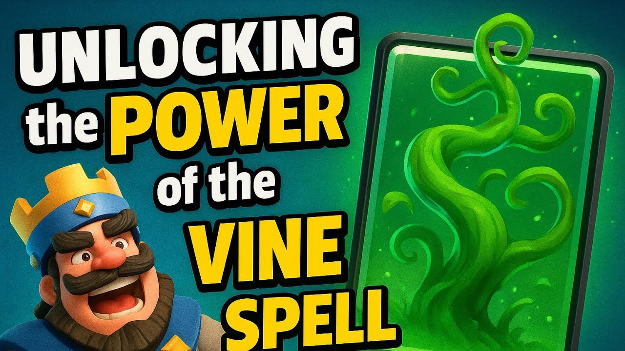 Clash Royale: Unlocking the POWER of the Vine Spell!