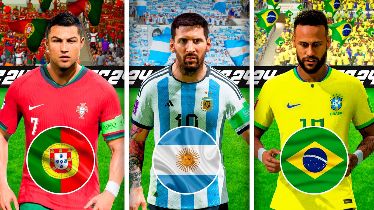 Marco 1 Gol con el Mejor de Cada Pais