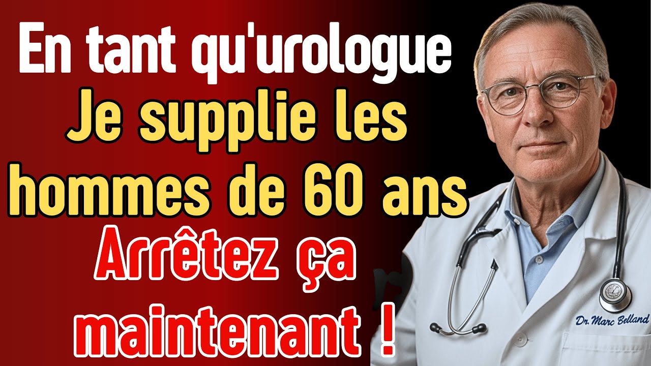 Urologue depuis 25 ans : Cette habitude quotidienne provoque l'hypertrophie de la prostate chez ...