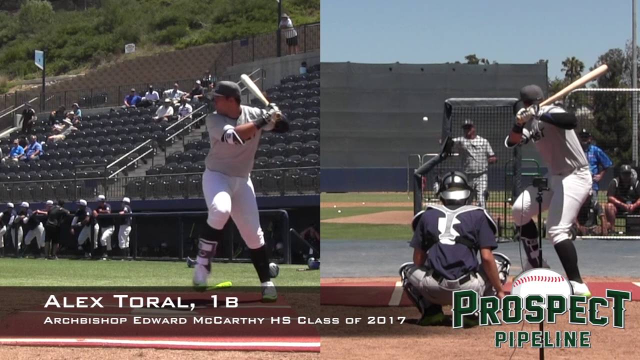 Alex Toral Prospect Video, 1b, Archbishop Edward McCarthy High School, HR Derby at PGAAC