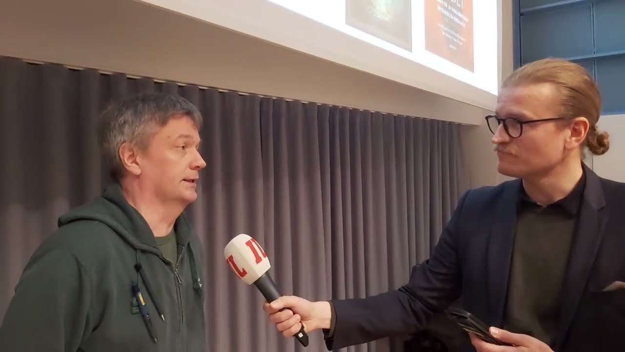 Teemu Keskisarja haastattelu, 12.1.2026 Lahti pääkirjasto