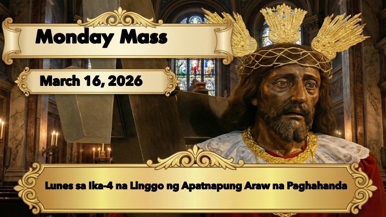 Filipino Live Mass Today | Misa Nazareno | March 16, 2026