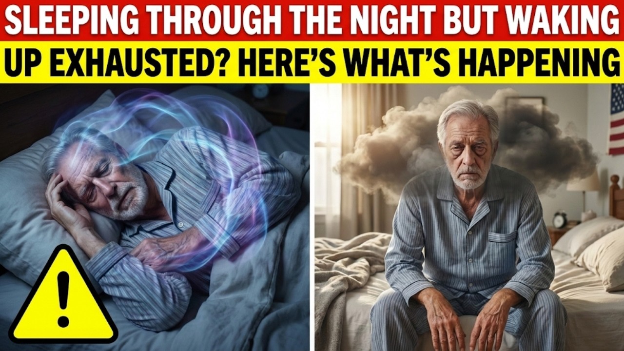 Sleeping Through The Night But Waking Up Exhausted? Here’s What’s Happening