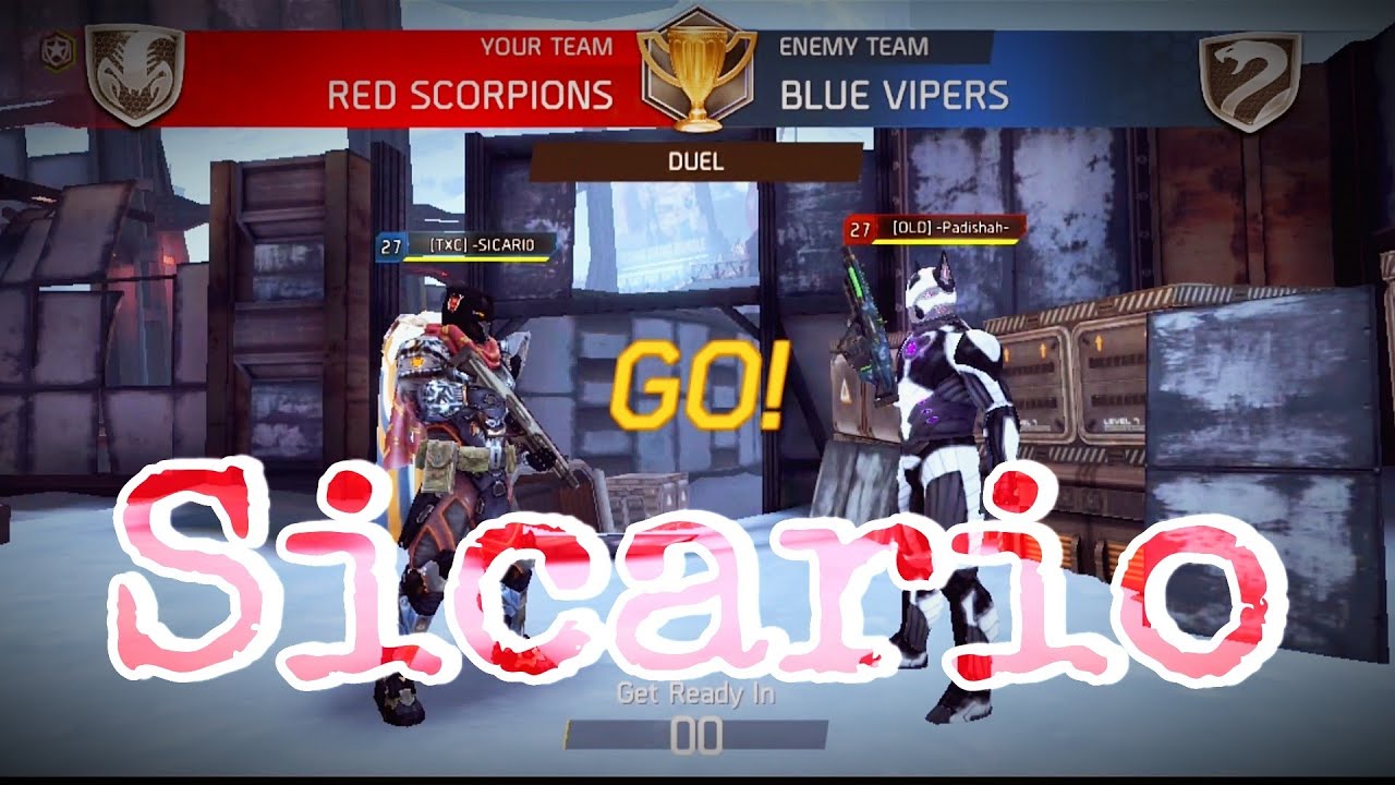 Shadowgun Legends: Dueling against [TXC] -SICARI0 (she asked for it)