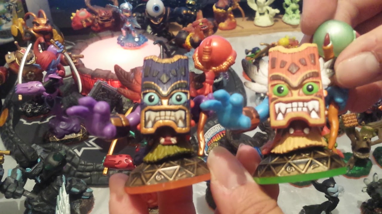 Mi colección completa Skylanders giants