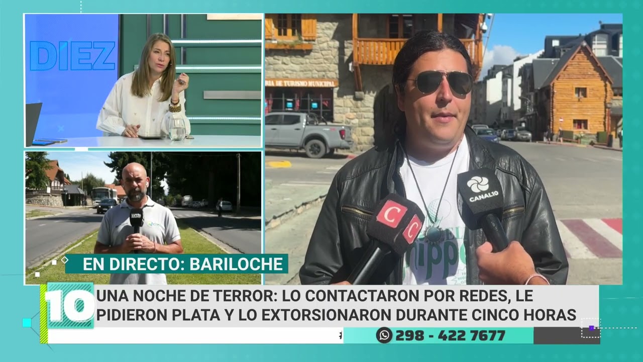 Bariloche: lo contactaron por redes, le pidieron plata y lo extorsionaron durante cinco horas