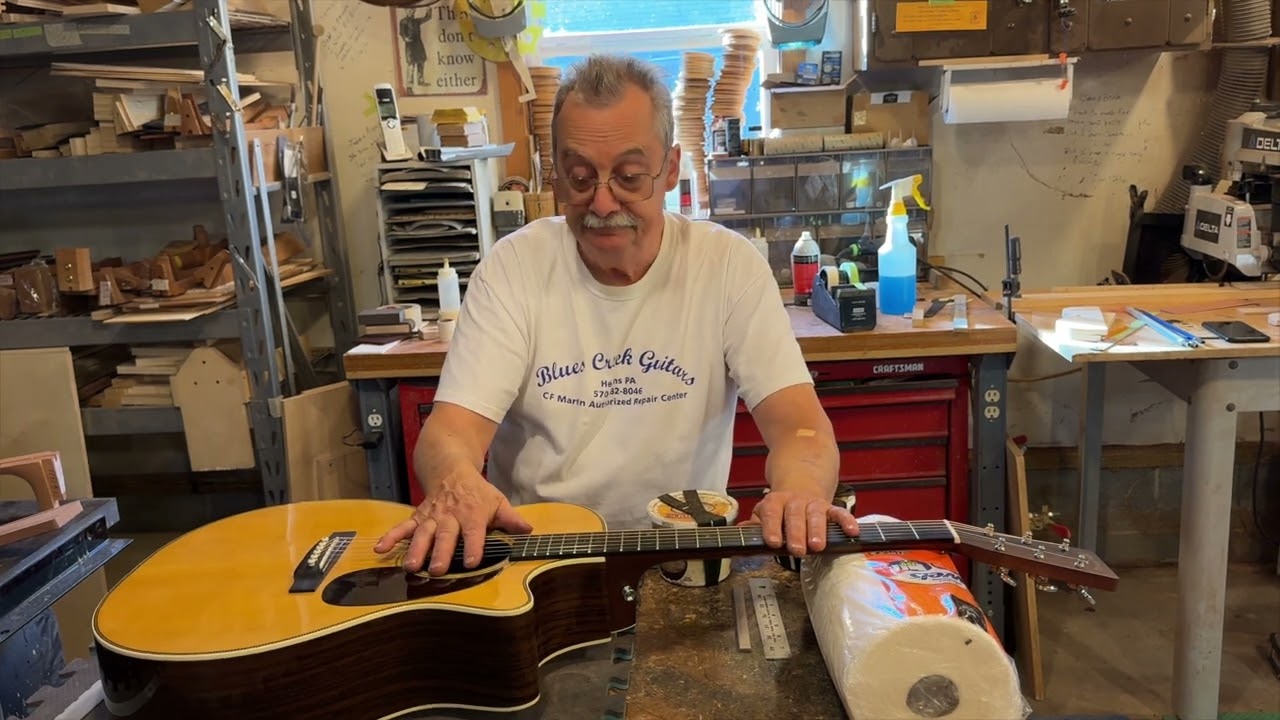 Blues Creek Guitars -Discussion on Truss Rods, Neck Relief and Setup