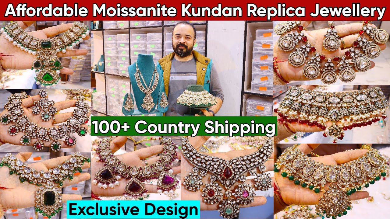 Designer Affordable Bridal Kundan Moissanite Jewellery Collection 2025 | Full-Semi Bridal Jewellery