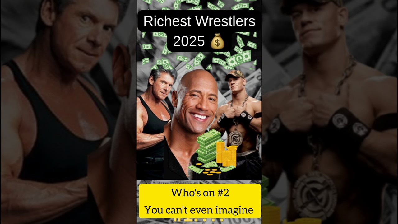 Top 5 Richest Wrestlers in 2025 💰 | You Won&rsquo;t Believe #1!&rdquo; #shorts #wrestling