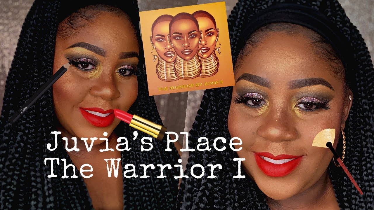 Juvia's Place Eyeshadow Tutorial: The Warrior I Palette | Dark Skin Friendly |MissUniqueBeautii