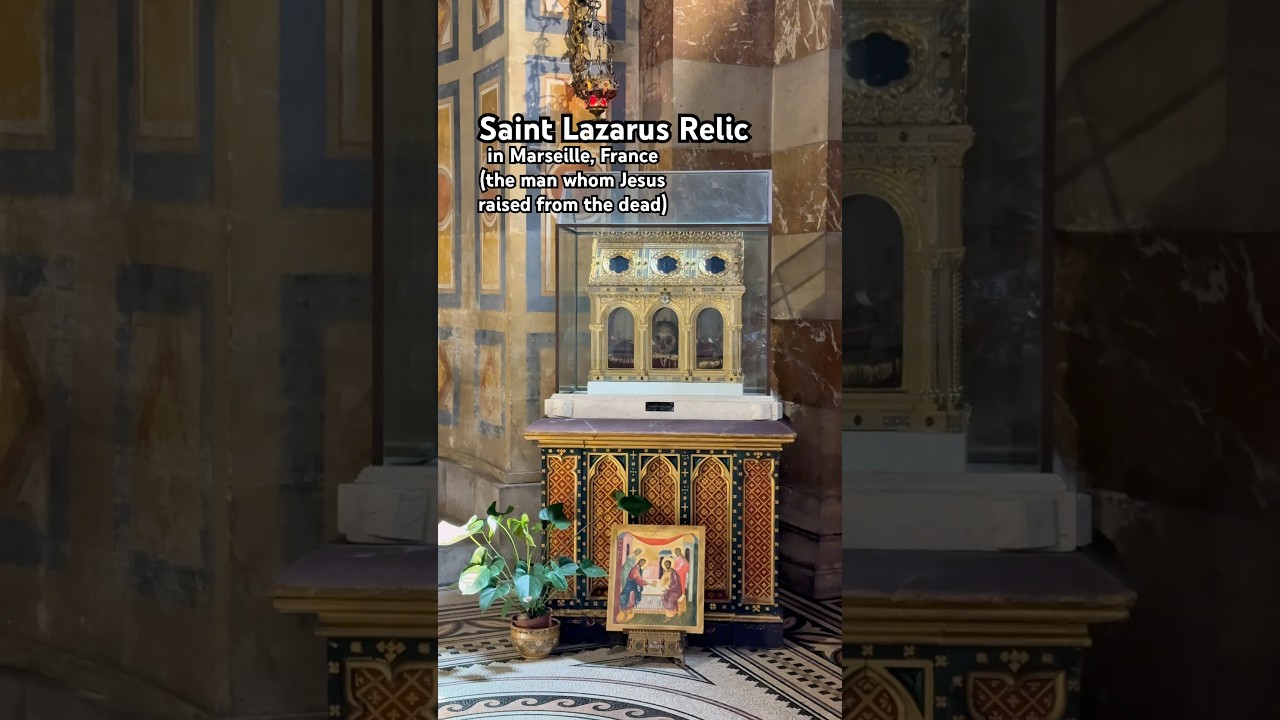 St Lazarus Relic #catholic #france #marseille #travel #pilgrimage #saint #southoffrance #europe