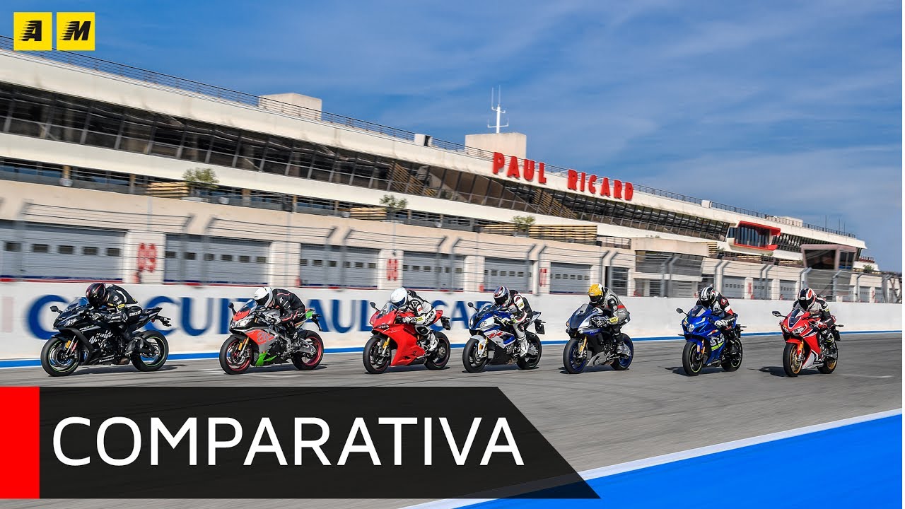 Comparativa Supersportive 2017: sette belve al Paul Ricard [ENGLISH SUB]