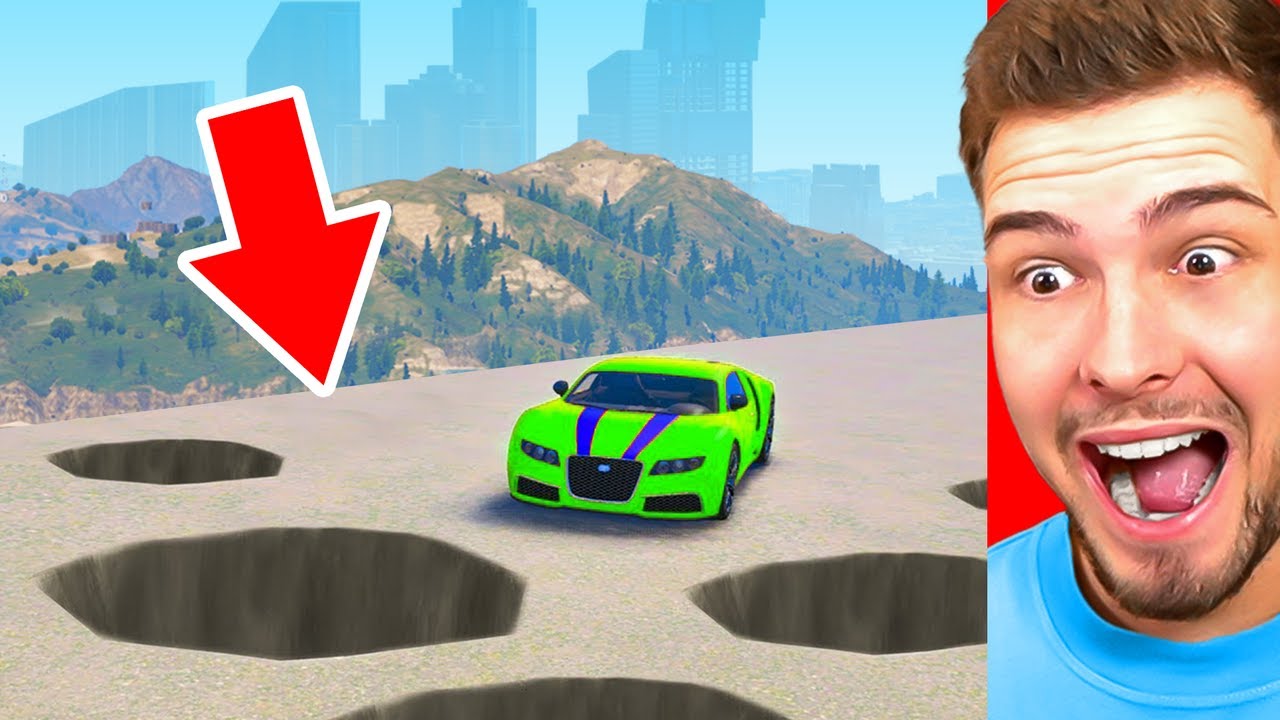 UNMÖGLICHER LÖCHER PARKOUR in GTA 5!