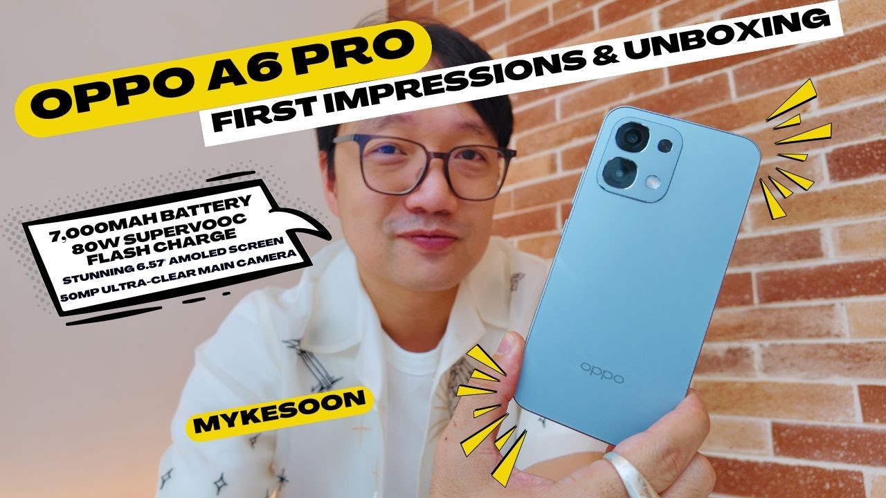 Распаковка и обзор OPPO A6 Pro: рабочая лошадка для творчества на 7000 мА·ч! (80 Вт SUPERVOOC)