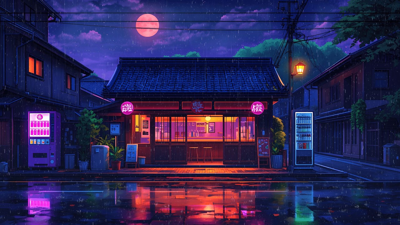 2AM Tokyo Rain 🌧️ Deep Focus Lofi for Late Night Study