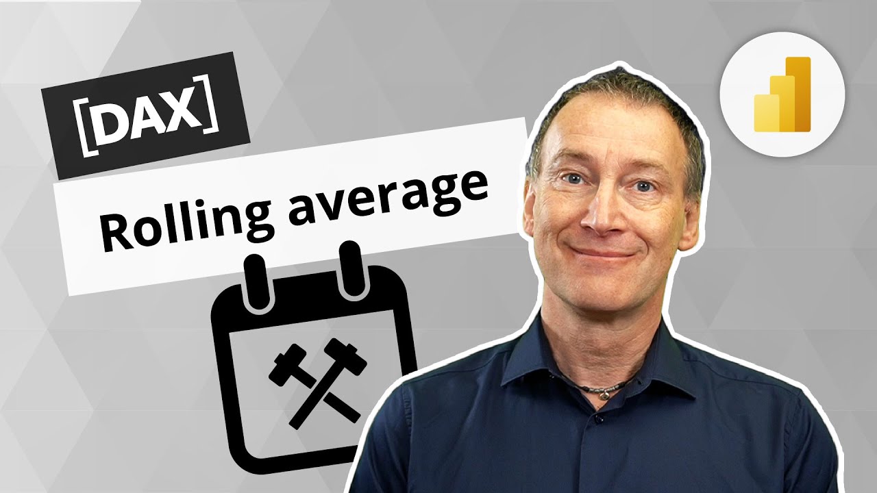 Rolling average with working days in DAX