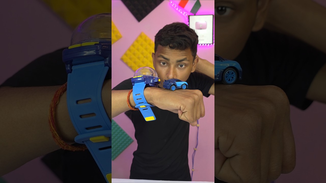 smallest RC watch car #shorts #experiment #rccar
