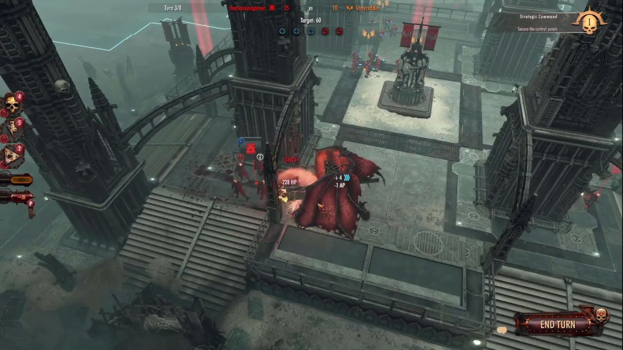 Warhammer 40000 Battlesector Tournament 4 Round 1 Match 1 Chaos Demons vs Blood Angels