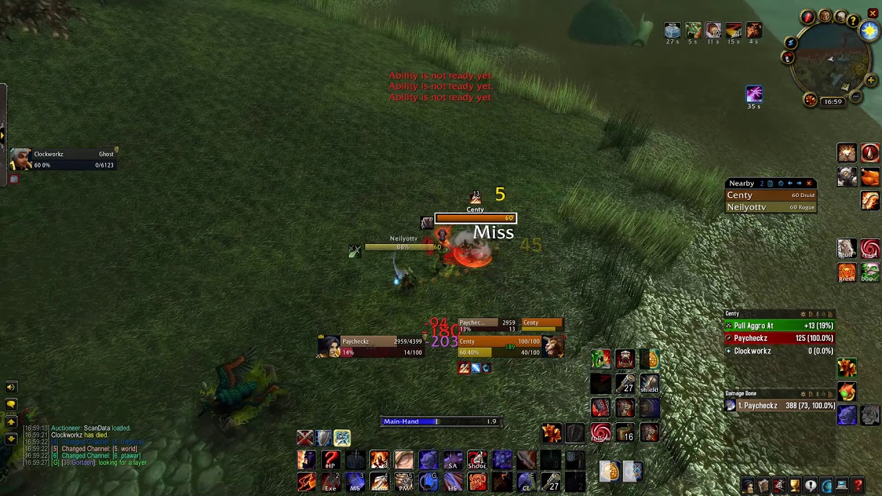 Sulfuras, Hand of Ragnaros arms warrior 1v2's druid and rogue