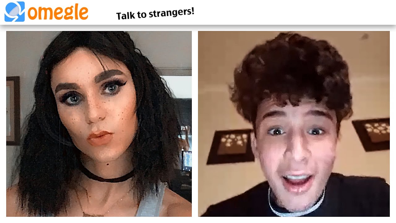 FAKE GIRL flirts with guys on OMEGLE (GIRL VOICE TROLLING)