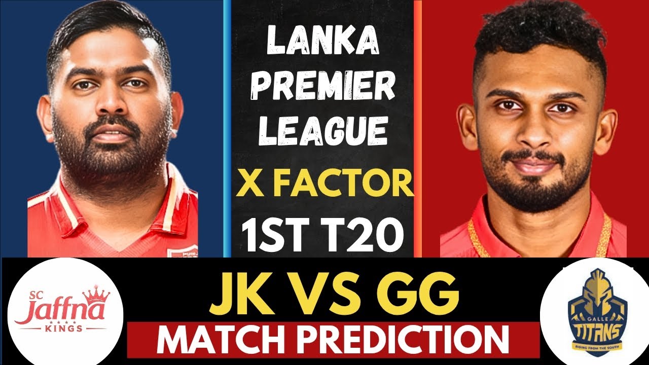 Jaffna Kings vs Galle Gallants - 1st T20 Match Prediction 🦁 | Lanka Premier League 2026