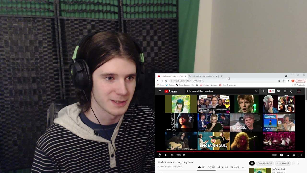 First listen to Linda Ronstadt - Long Long Time (REACTION)