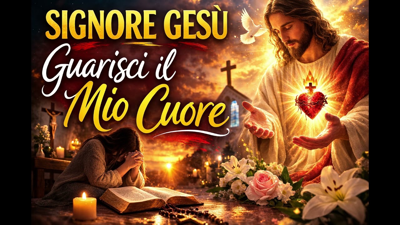 Signore Gesù Guarisci il Mio Cuore | Preghiera di Guarigione Profonda