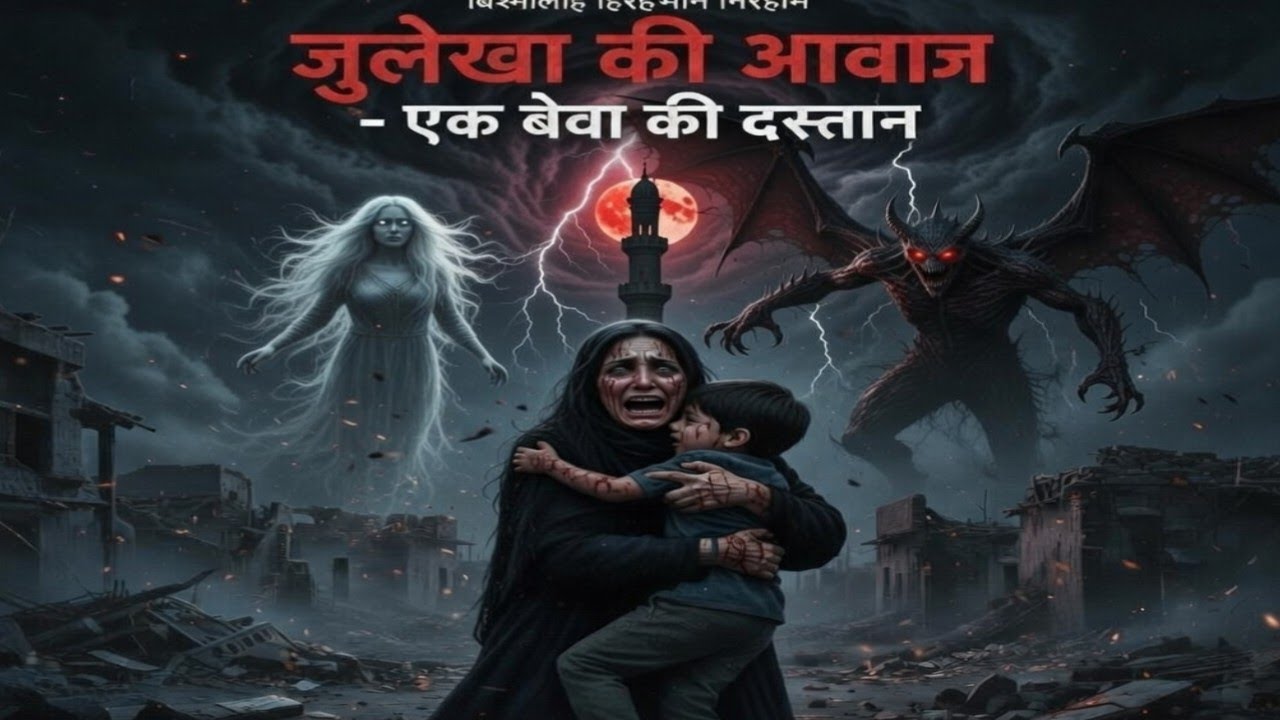 एक लड़की और खौफनाक जिन्न 😱 | सच्ची डरावनी कहानी Horror story kahani 