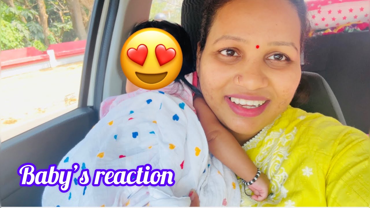 Introducing my baby to her very first Doctor||Her reaction - on her first visit to Restaurant|