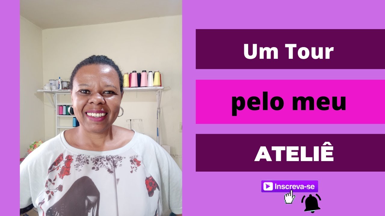 Tour pelo meu Ateliê