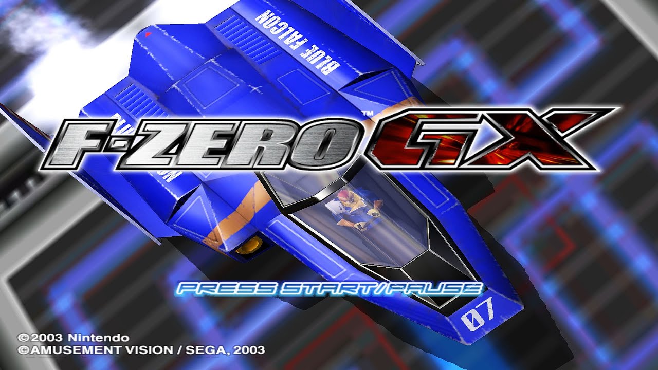 F Zero GX HD [Intro Title Screen]