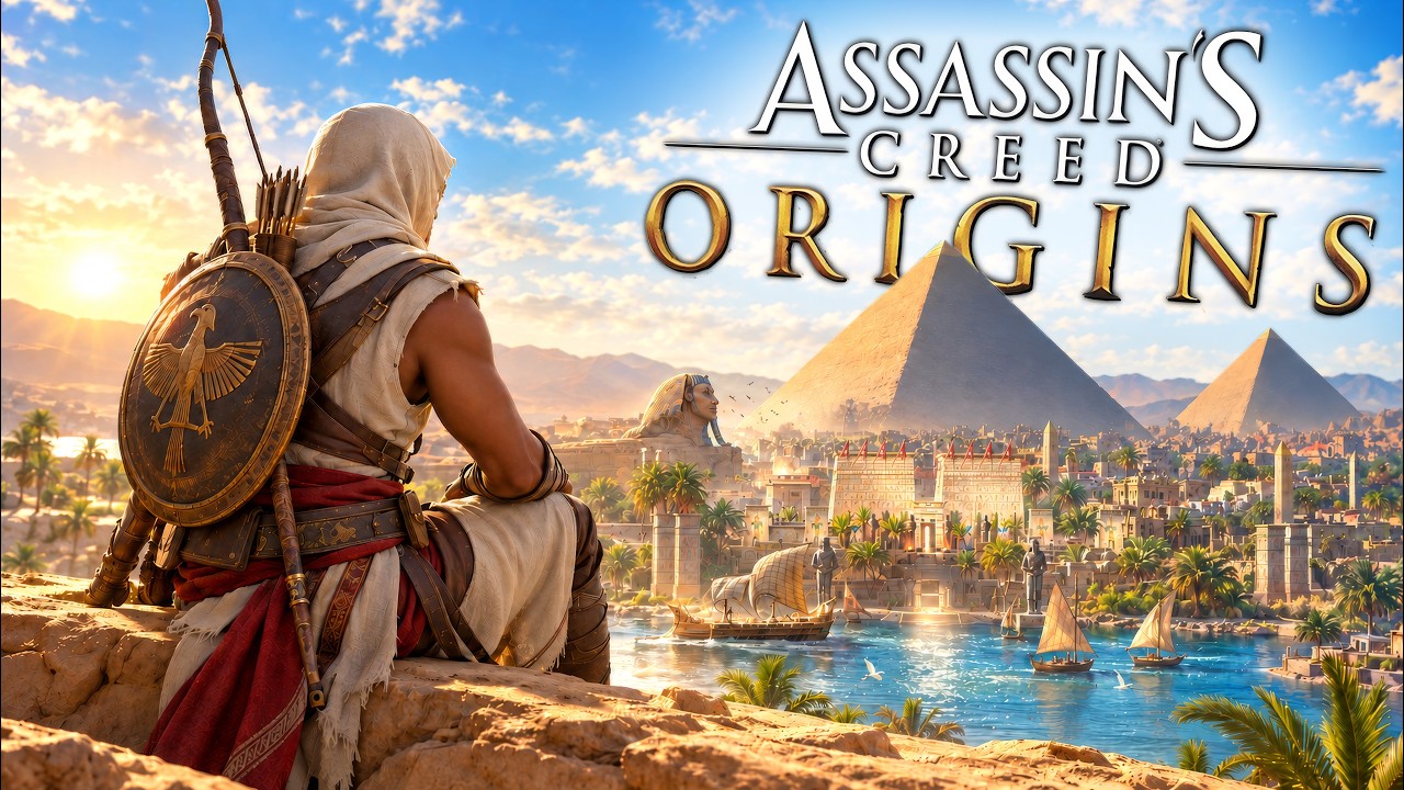 Ладно... Попробую Assassin's Creed Origins (моя первая игра серии AC)