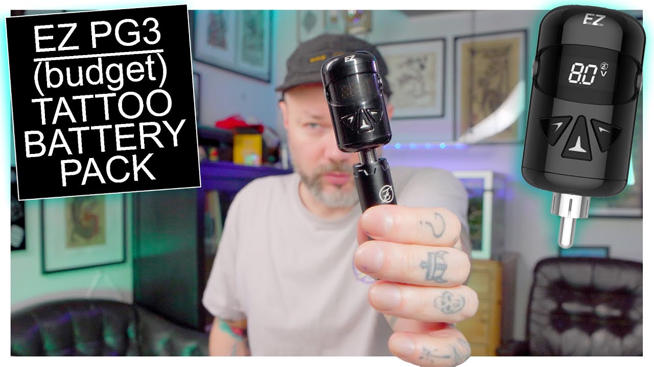 EZ Tattoo Battery Pack - 39,90$