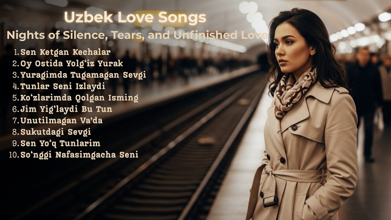 Uzbek Heartbreak Songs — Deep Emotional Uzbek Sad Love | Sen Ketgan Kechalar